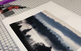 Fine art photography print Misty forest fine art photography print